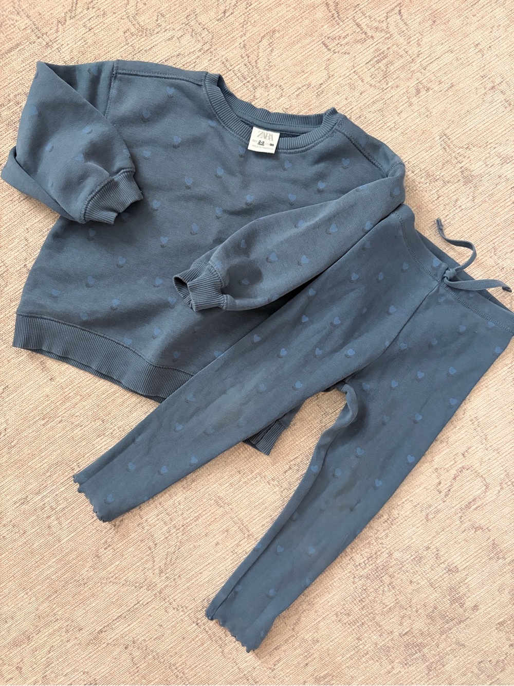 Zara heart flower set size 2-3